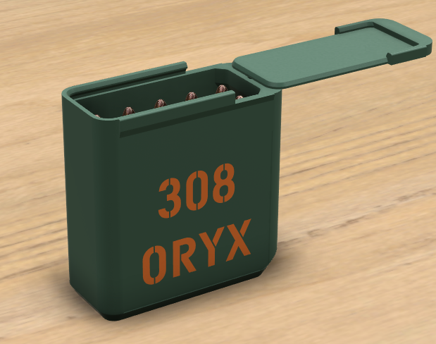 10 patrons lådor M1