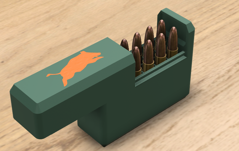 10 patrons låda - M2