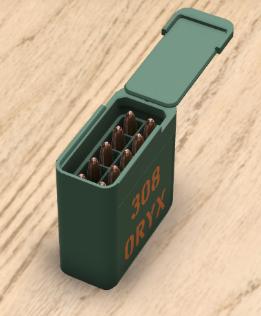 10 patrons lådor M1